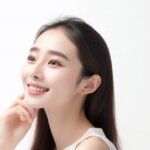 女性モデルの横顔