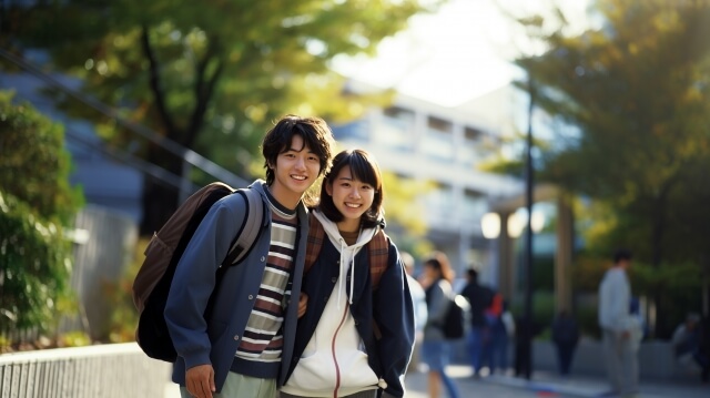 大学生カップル