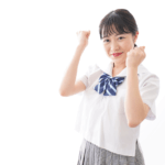 夏服　女子学生