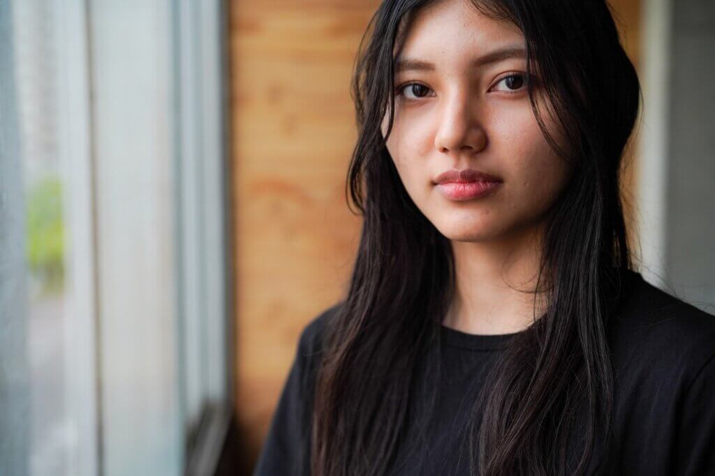 若い女の子